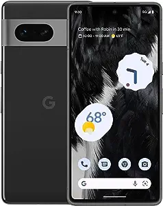 Google Pixel 7 5G, US Version, 256GB, Obsidian - Unlocked