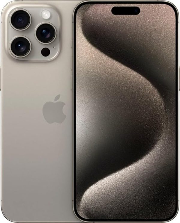 Apple iPhone 15 Pro Max, 256GB, Natural Titanium - Unlocked