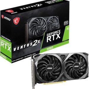 MSI Gaming GeForce RTX 3060 12GB 15 Gbps GDRR6 192-Bit HDMI/DP PCIe 4 Torx Twin Fan Ampere OC Graphics Card